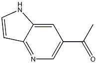 1-(1H-Pyrrolo[3,2-b]pyridin-6-yl)-ethanone Structure
