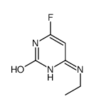 2(1H)-Pyrimidinone,4-(ethylamino)-6-fluoro-(9CI)结构式