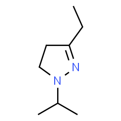 3-Ethyl-1-isopropyl-2-pyrazoline structure