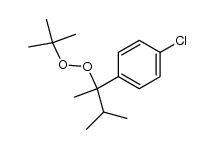1-(2-(tert-butylperoxy)-3-methylbutan-2-yl)-4-chlorobenzene Structure