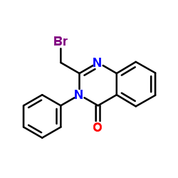 2-(Bromomethyl)-3-phenyl-4(3H)-quinazolinone Structure