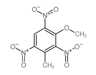 Benzene,2-methoxy-4-methyl-1,3,5-trinitro- picture