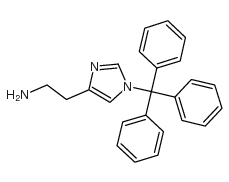 2-(1-trityl-1H-imidazol-4-yl)ethanamine Structure