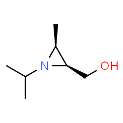 2-Aziridinemethanol,3-methyl-1-(1-methylethyl)-,[1R-(1alpha,2beta,3beta)]-(9CI) structure