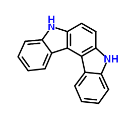 吲哚并[2,3-C]咔唑结构式