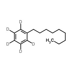 Nonyl(2H5)benzene Structure