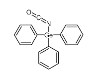 isocyanato(triphenyl)germane Structure