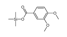 3,4-Dimethoxybenzoic acid trimethylsilyl ester picture