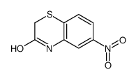 6-nitro-4H-1,4-benzothiazin-3-one Structure