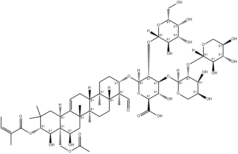 Theasaponin E2 structure