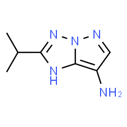 1H-Pyrazolo[1,5-b][1,2,4]triazol-7-amine,2-(1-methylethyl)-(9CI)结构式