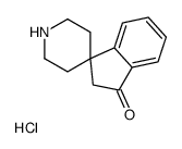 SPIRO[INDENE-1,4'-PIPERIDIN]-3(2H)-ONE HYDROCHLORIDE structure