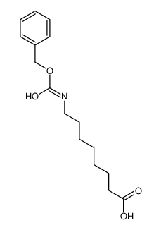 8-(phenylmethoxycarbonylamino)octanoic acid Structure