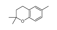 2,2,6-trimethyl-3,4-dihydrochromene Structure