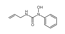 N-Allylcarbamoyl-N-phenylhydroxylamin Structure