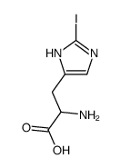 2-iodohistidine structure