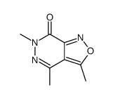 3,4,6-trimethyl-[1,2]oxazolo[3,4-d]pyridazin-7-one Structure