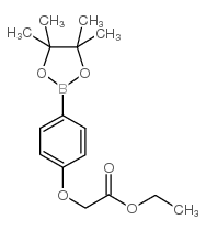 4-乙氧基羰基甲氧基苯硼酸结构式