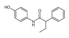 N-(4-hydroxyphenyl)-2-phenyl-butanamide Structure