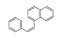 (Z)-1-styrylnaphthalene Structure