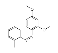 (2,4-dimethoxyphenyl)-(2-methylphenyl)diazene Structure