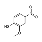 Benzenethiol, 2-methoxy-4-nitro- (9CI)结构式