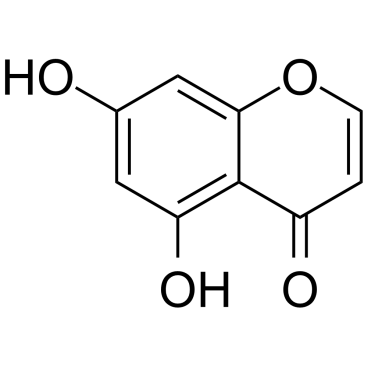 5,7-Dihydroxychromone Structure