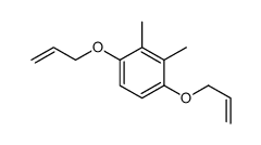 2,3-dimethyl-1,4-bis(prop-2-enoxy)benzene结构式