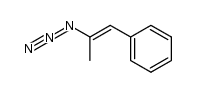 (E,Z)-1-Azido-1-phenyl-1-propen Structure