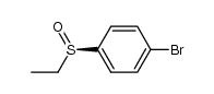 (R)-1-bromo-4-(ethylsulfinyl)benzene Structure