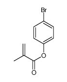 (4-bromophenyl) 2-methylprop-2-enoate结构式