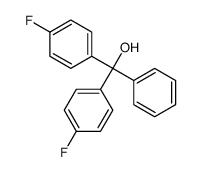 BIS-(4-FLUORO-PHENYL)-PHENYL-METHANOL structure