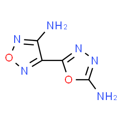 4-(5-Amino-1,3,4-oxadiazol-2-yl)-1,2,5-oxadiazol-3-amine structure