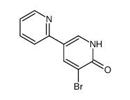 5'-溴[2,3'-联吡啶]-6'(1'H)-酮结构式