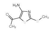 1-[4-氨基-2-(甲基磺酰基)-1,3-噻唑-5-基]乙酮结构式