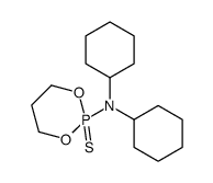 N,N-dicyclohexyl-2-sulfanylidene-1,3,2λ5-dioxaphosphinan-2-amine Structure
