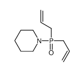 1-bis(prop-2-enyl)phosphorylpiperidine Structure