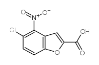 5-chloro-4-nitro-1-benzofuran-2-carboxylic acid Structure