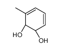 (1S,2R)-3-methylcyclohexa-3,5-diene-1,2-diol结构式
