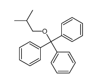[2-methylpropoxy(diphenyl)methyl]benzene Structure