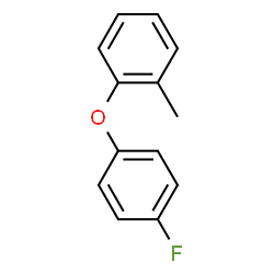 1-(4-Fluorophenoxy)-2-methylbenzene结构式