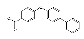 4-(4-phenylphenoxy)benzoic acid Structure