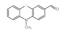 10-Methyl-10H-phenothiazine-3-carbaldehyde Structure