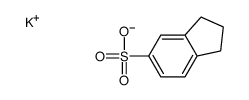 potassium indan-5-sulphonate structure