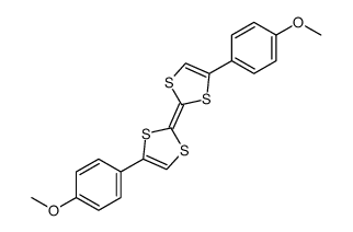 4,4'-bis(4-methoxyphenyl)-2,2'-bi(1,3-dithiolylidene) Structure