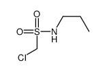 1-chloro-N-propylmethanesulfonamide Structure