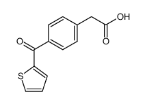 4-(thien-2-ylcarbonyl)phenylacetic acid结构式