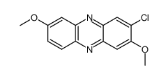 3-chloro-2,7-dimethoxyphenazine Structure