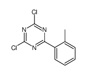 2,4-dichloro-6-(2-methylphenyl)-1,3,5-triazine结构式