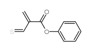 Phenyl thiomethacrylate Structure